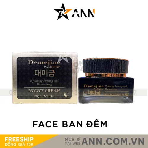 Shop sỉ kem Face Demejine Ban Đêm Tem TT Cosmetic Công Nghệ Hàn Quốc