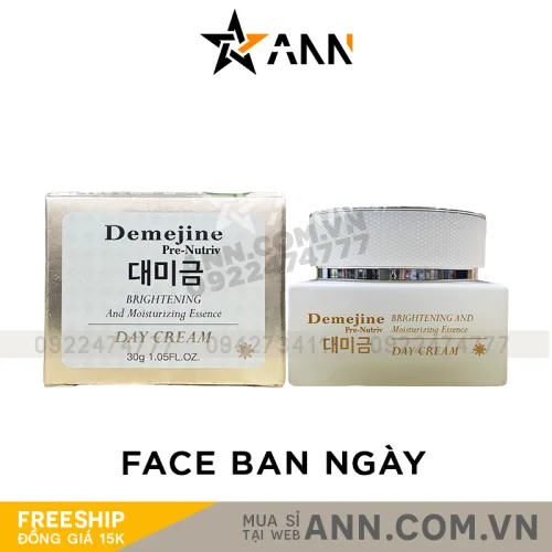 Kem dưỡng ẩm ban ngày Demejine 30g, tem TT Cosmetic, công nghệ Hàn Quốc