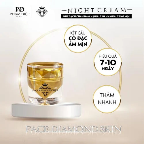 Kem đêm Retinol Diamond Skin Phạm Điệp Beauty