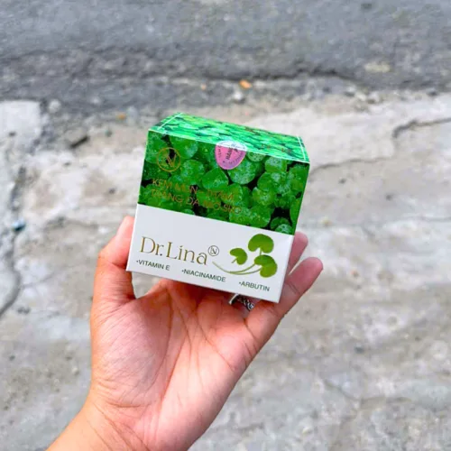 Kem Face Dr Lina Xanh 18g giúp giảm mụn, mờ thâm, mờ sẹo và sáng da