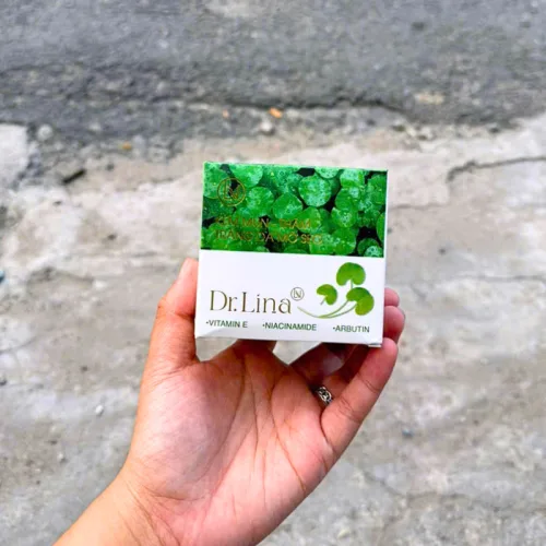 Kem Face Dr Lina Xanh 18g giúp giảm mụn, mờ thâm, mờ sẹo và sáng da