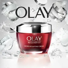 Kem dưỡng ẩm da mặt ban đêm Olay Regenerist Micro-Sculpting Cream 50g