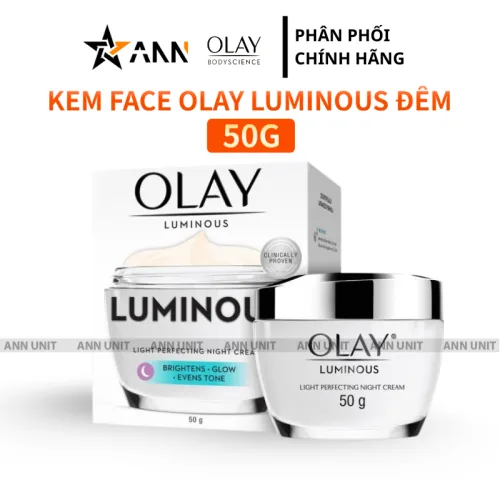 Kem dưỡng sáng da mặt ban đêm Olay Luminous 50g