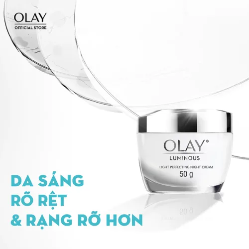 Kem dưỡng sáng da mặt ban đêm Olay Luminous 50g