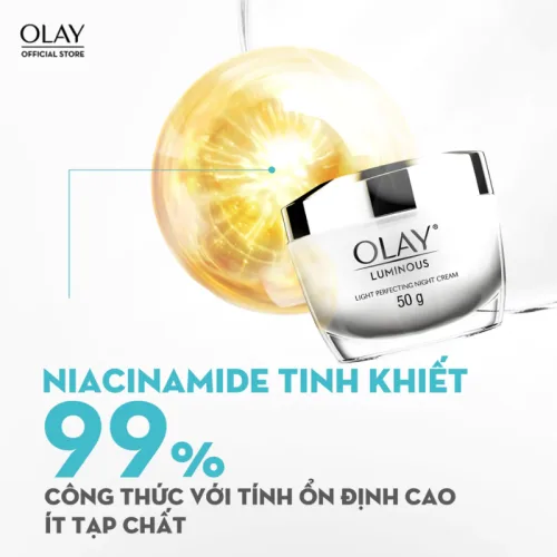 Kem dưỡng sáng da mặt ban đêm Olay Luminous 50g