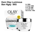 Chỗ sỉ kem Face Dưỡng Sáng Da Olay Luminous Spf 15 Ban Ngày 50g