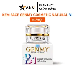 Genmy B1 Cosmetic Natural Kem Face Dưỡng Sáng 6g/Hộp
