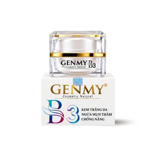Genmy B3 Cosmetic Natural Kem Face Dưỡng Da 6g/Hộp
