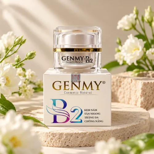 Genmy B2 Cosmetic Natural Kem Face 6g Dưỡng Sáng