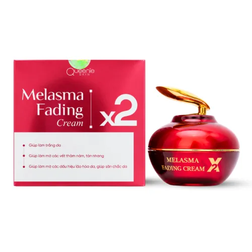 Queenie Skin Melasma Fading Cream X2 20G – Kem Face Huyết Nám Phiên Bản Mới