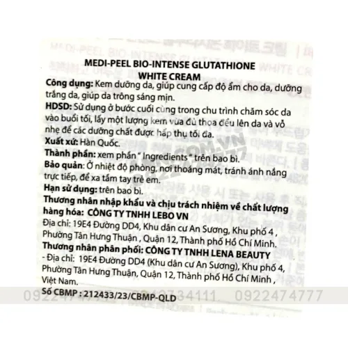 Chuyên sỉ kem Face Glutathione Medi Peel Hỗ Trợ Dưỡng Trắng Da 50g