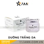 Kem dưỡng da mặt Hanako X3 Beauty Solution, dưỡng trắng