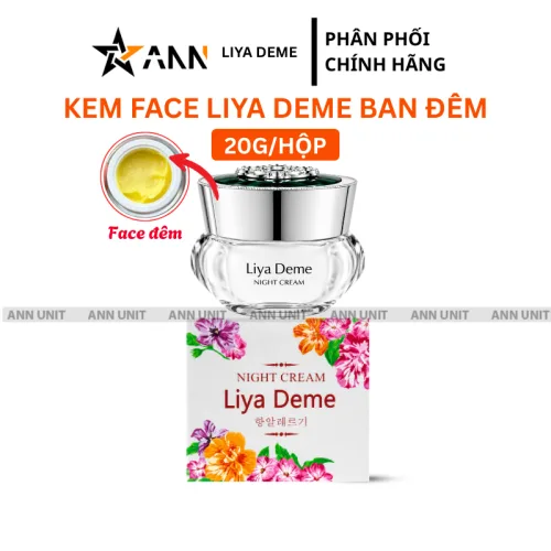 Nơi lấy sỉ kem Face Liya Deme Night Cream Dưỡng Da Ban Đêm Dành Cho Da Lão Hóa 20g