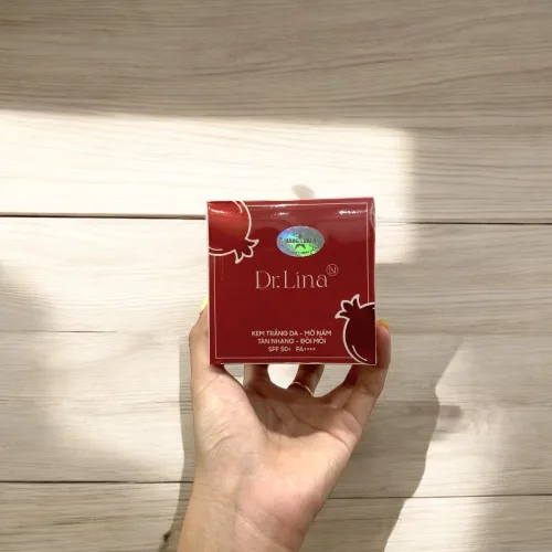 Kem đêm Dr.Lina Melasma Face lựu đỏ 18g hỗ trợ giảm nám