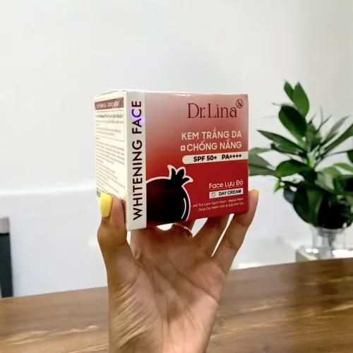 Nguồn hàng sỉ kem Face Lựu Đỏ Dr.Lina Whitening Face Dưỡng Trắng Da Chống Nắng SPF50+ PA++++ Ban Ngày 25g