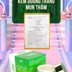 Kem dưỡng da SON Face màu xanh, 5 g