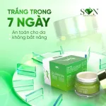 Kem dưỡng da SON Face màu xanh, 5 g