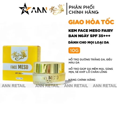 Kem dưỡng ẩm Face Meso Fairy dùng ban ngày SPF 35+++ 10g