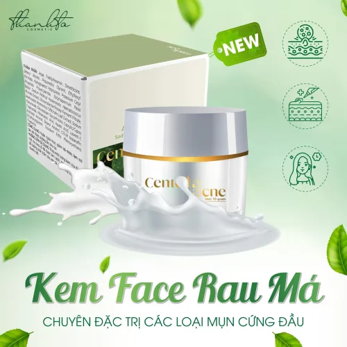 Shop sỉ kem Face Mụn Rau Má Jiuhe Centella Acne Thanh Tô Cosmetics 10g