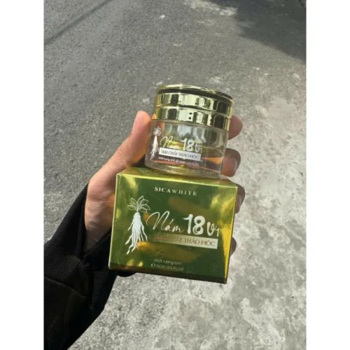 Kem Face Nám Sica White 18 Vị Tinh Chất Thảo Mộc 15g
