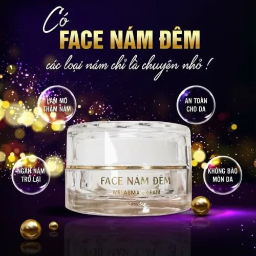 Kem N Collagen dòng Face Nám Đêm, khối lượng 25g