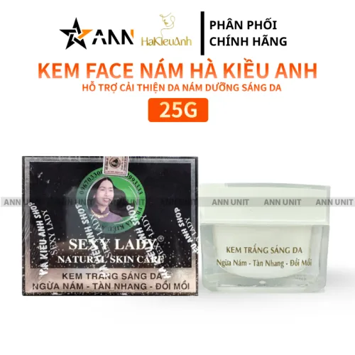 Sexy Lady Kem Face Nám Hà Kiều Anh Natural Skin Care 25g