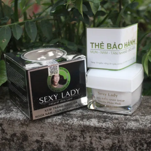 Sexy Lady Kem Face Nám Hà Kiều Anh Natural Skin Care 25g