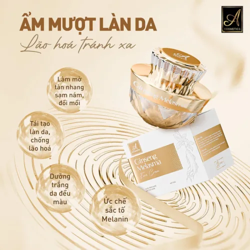 Kem Ginseng Melasma A Cosmetics 20g dành cho da nám