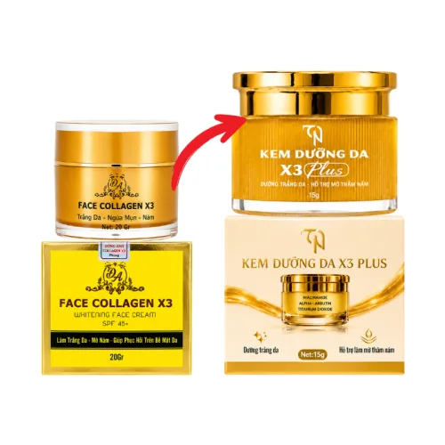 Kem Face Nén Collagen X3 Plus Đông Anh 15g Bản Mới – một lựa chọn đáng tham khảo trong collagen x3 tn