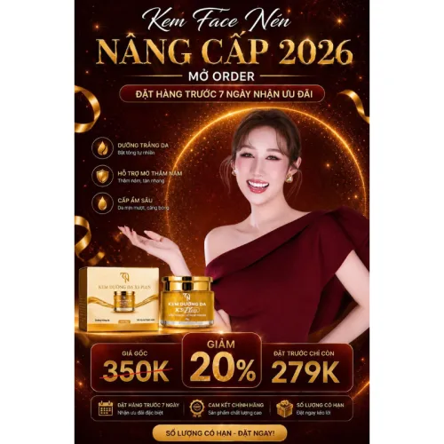 Kem Face Nén Collagen X3 Plus Đông Anh 15g Bản Mới