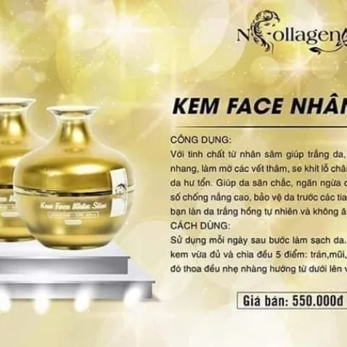 Nơi lấy sỉ kem Face Nhân Sâm N Collagen