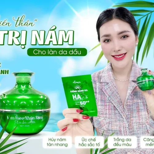 Kem Face Nhân Sâm Xanh N Collagen Cải Tiến 25g