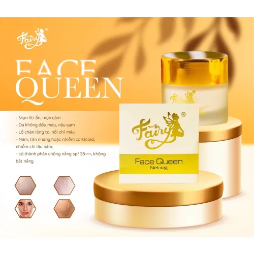 Chỗ sỉ kem Face Queen Dưỡng Trắng Da Mặt Cao Cấp Fairy Cosmetics Phiên Bản Mini 10gr