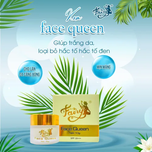 Chỗ sỉ kem Face Queen Dưỡng Trắng Da Mặt Cao Cấp Fairy Cosmetics Phiên Bản Mini 10gr