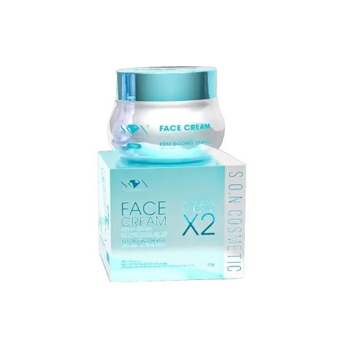 SON Face Cream X2 Kem Face Màu Xanh Biển 10g