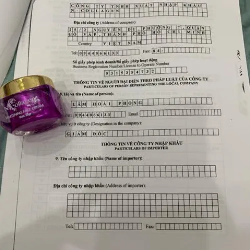 Chỗ sỉ kem Face Tím N Collagen Làm Sáng Da Giảm Thâm Nám