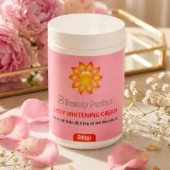 Chuyên sỉ kem Kích Trắng Beauty Perfect Body Whitening Cream Hồng 500g Phiên Bản Việt Nam