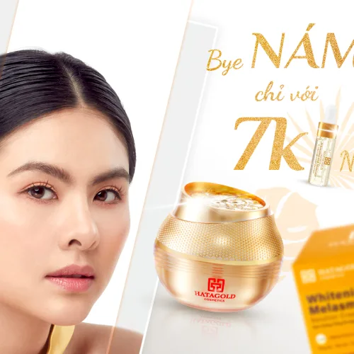 Kem nám Hatagold Cosmetics Nhị Sen Tinh Chất Vàng