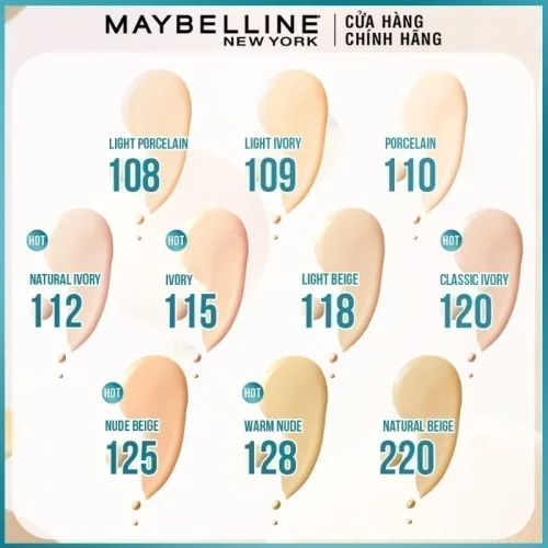 Kem nền Fit Me Matte + Poreless Maybelline New York 30ml SPF22 PA++