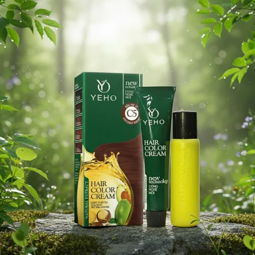 Kem nhuộm phủ bạc Yeho màu kem 60 ml, chọn mã C1-C5