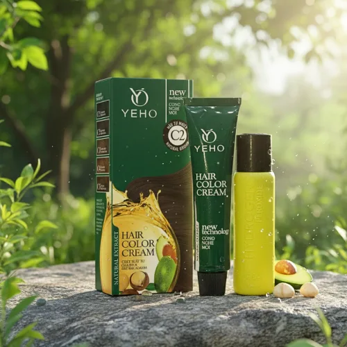 Kem nhuộm phủ bạc Yeho màu kem 60 ml, chọn mã C1-C5