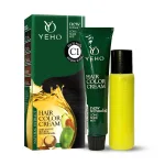 Yeho C1 Kem Nhuộm Tóc Phủ Bạc Màu Đen Tự Nhiên 60ml