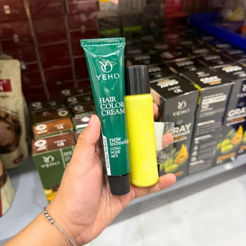 Kem nhuộm Yeho C5 phủ bạc màu nâu hạt dẻ, 60 ml