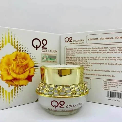Kem Face Q2 Collagen Sublimation Beauty chăm sóc nám, tàn nhang và đồi mồi