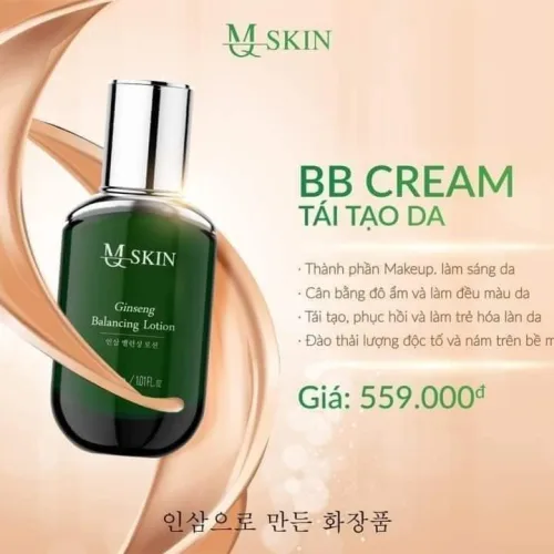 Kem BB Cream MQ Skin Ginseng Balancing 30ml