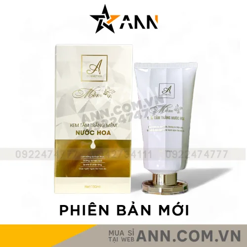 Kem tắm trắng mềm nước hoa A Cosmetics bản 2024