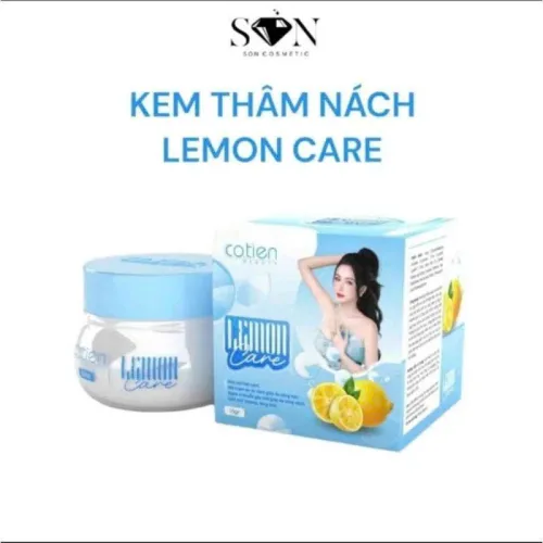 Kem thâm nách Cotien Beauty Lemon Care màu xanh 15g phiên bản mới