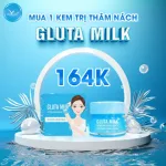 Kem Gluta Milk Vip White 15g kèm xịt khử mùi 10ml