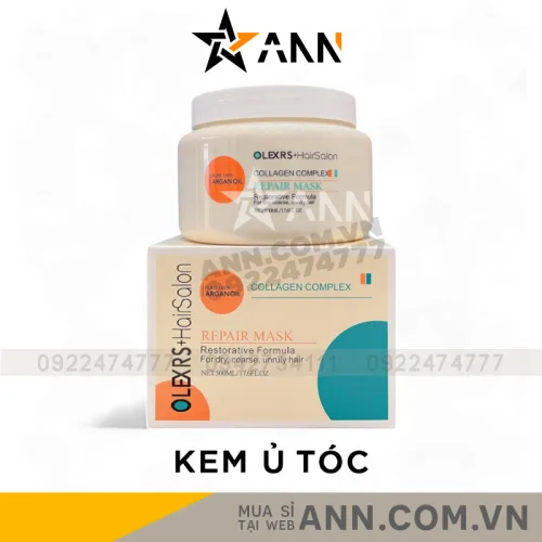 Kem ủ tóc 500ml Olexrs Hair Salon Collagen Complex Repair Mask