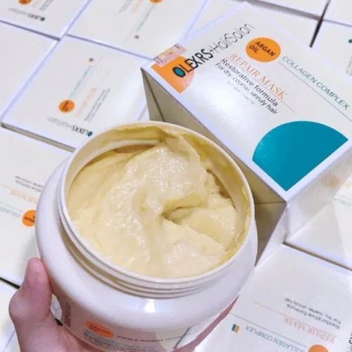 Kem ủ tóc 500ml Olexrs Hair Salon Collagen Complex Repair Mask
